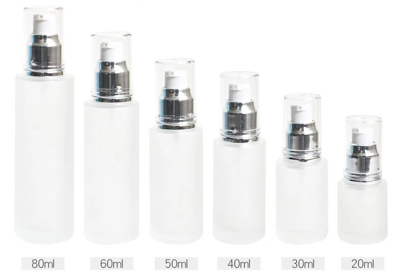 glass cosmetics pump bottle specifications glass cosmetics pump bottle specifications